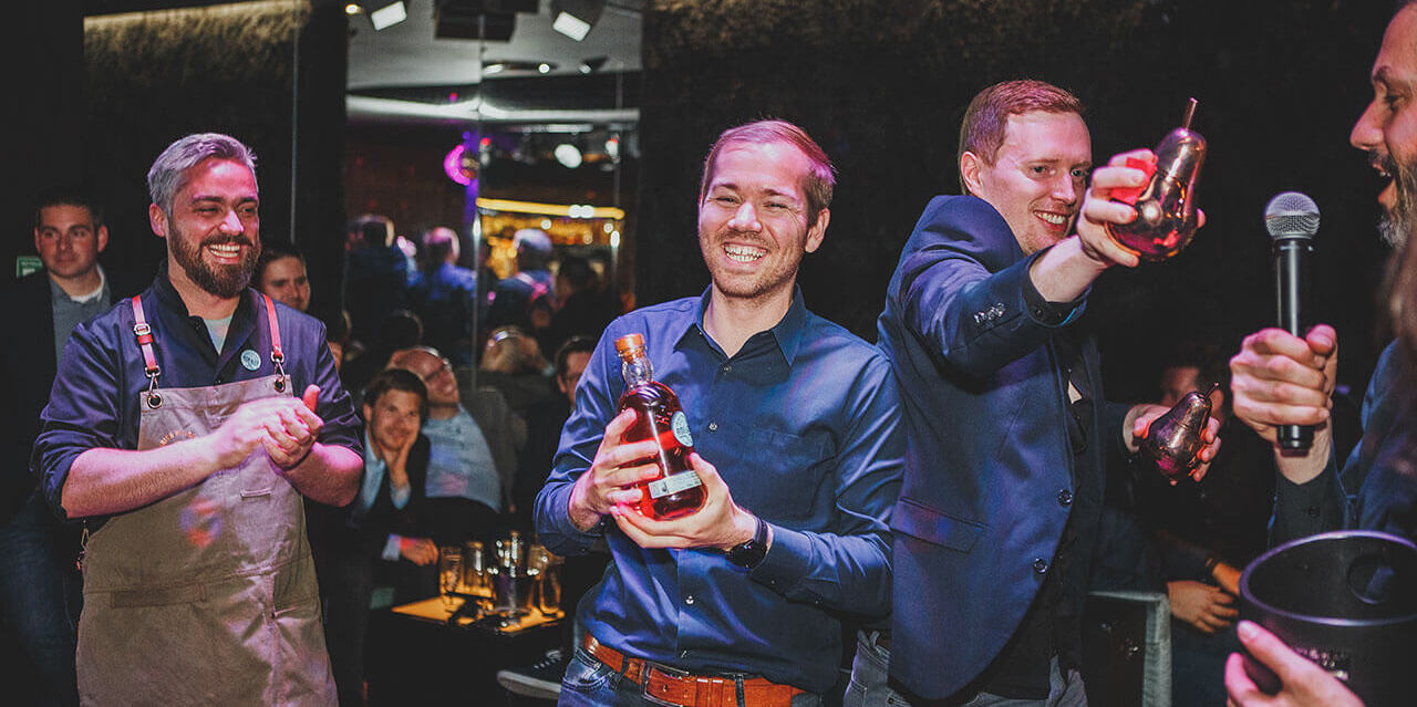 Gewinner der Preisverleihung des Bar Lover Events