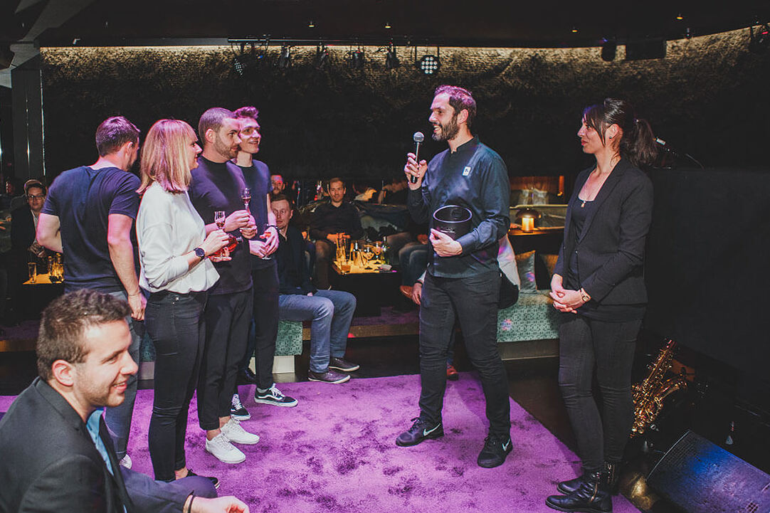 Preisverleihung beim Event Bar Lovers