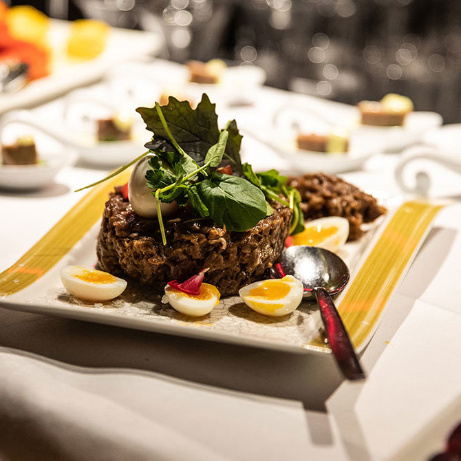 Food, Silvester Glamour Party, Casino Stuttgart
